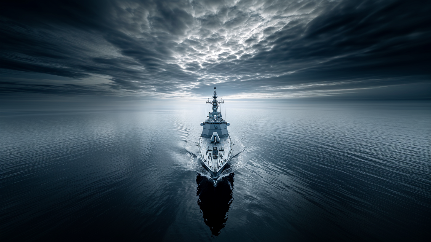 tomb3628_award_winning_poster_a_navy_warship_is_on_a_calm_oce_70936401-f6ff-4a49-bfa2-41497233bb8a_3
